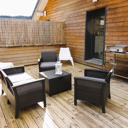 Studio Terrasse Le Thillot Extérieur photo